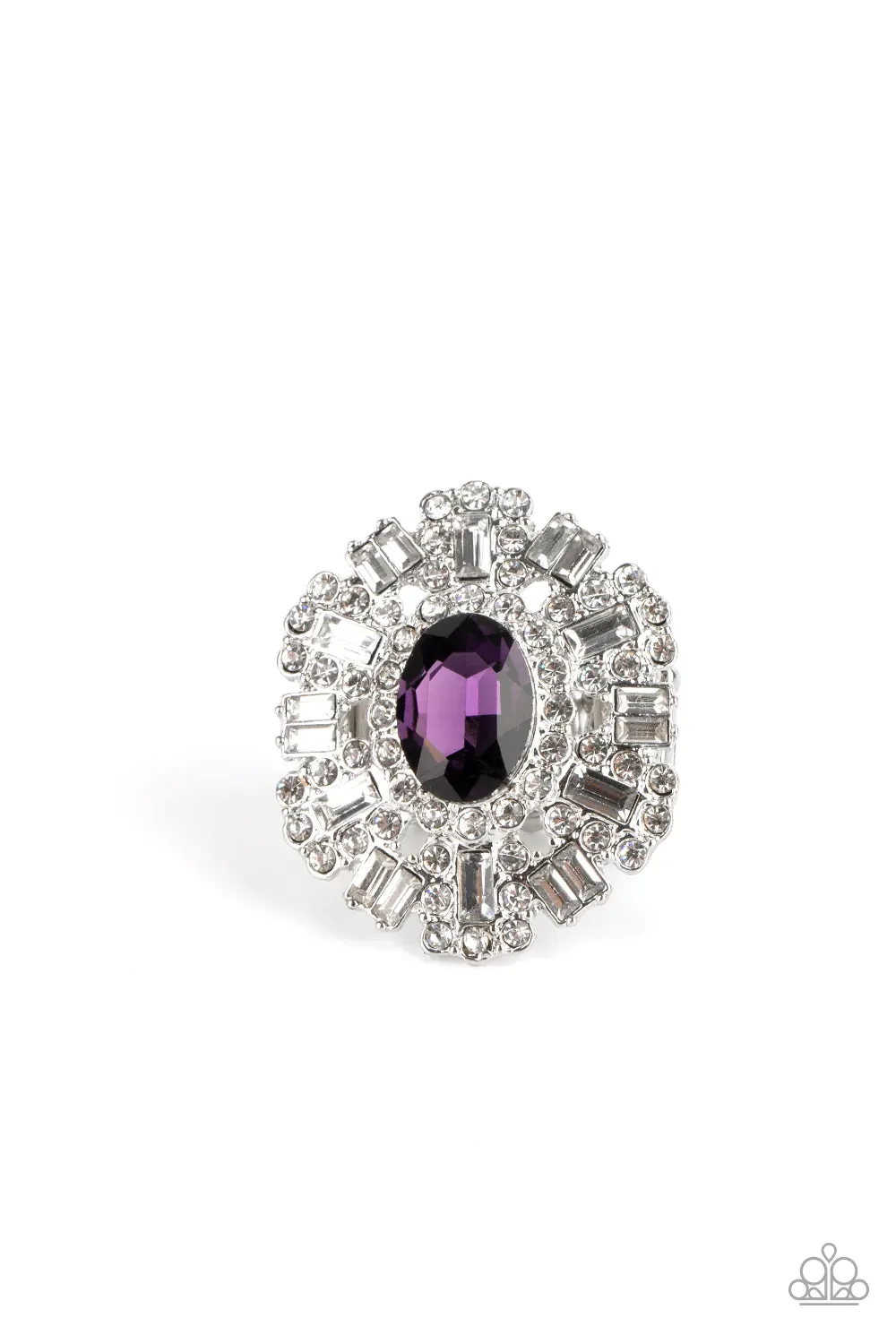 Paparazzi Ring ~ Iceberg Ahead - Purple