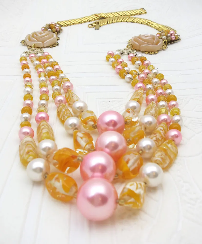 Peaches & Cream Necklace