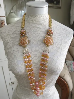 Peaches & Cream Necklace