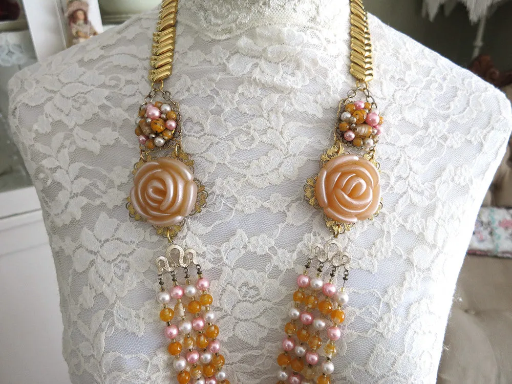 Peaches & Cream Necklace