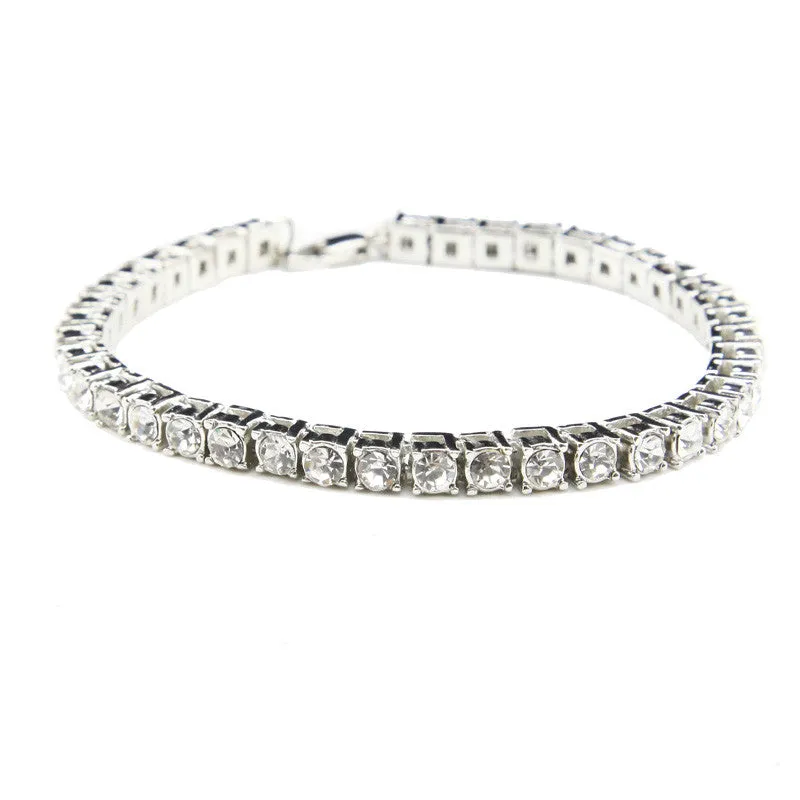 Rhinestones Chain Bling Crystal Bracelet