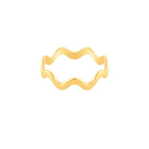 Slim Wave ring