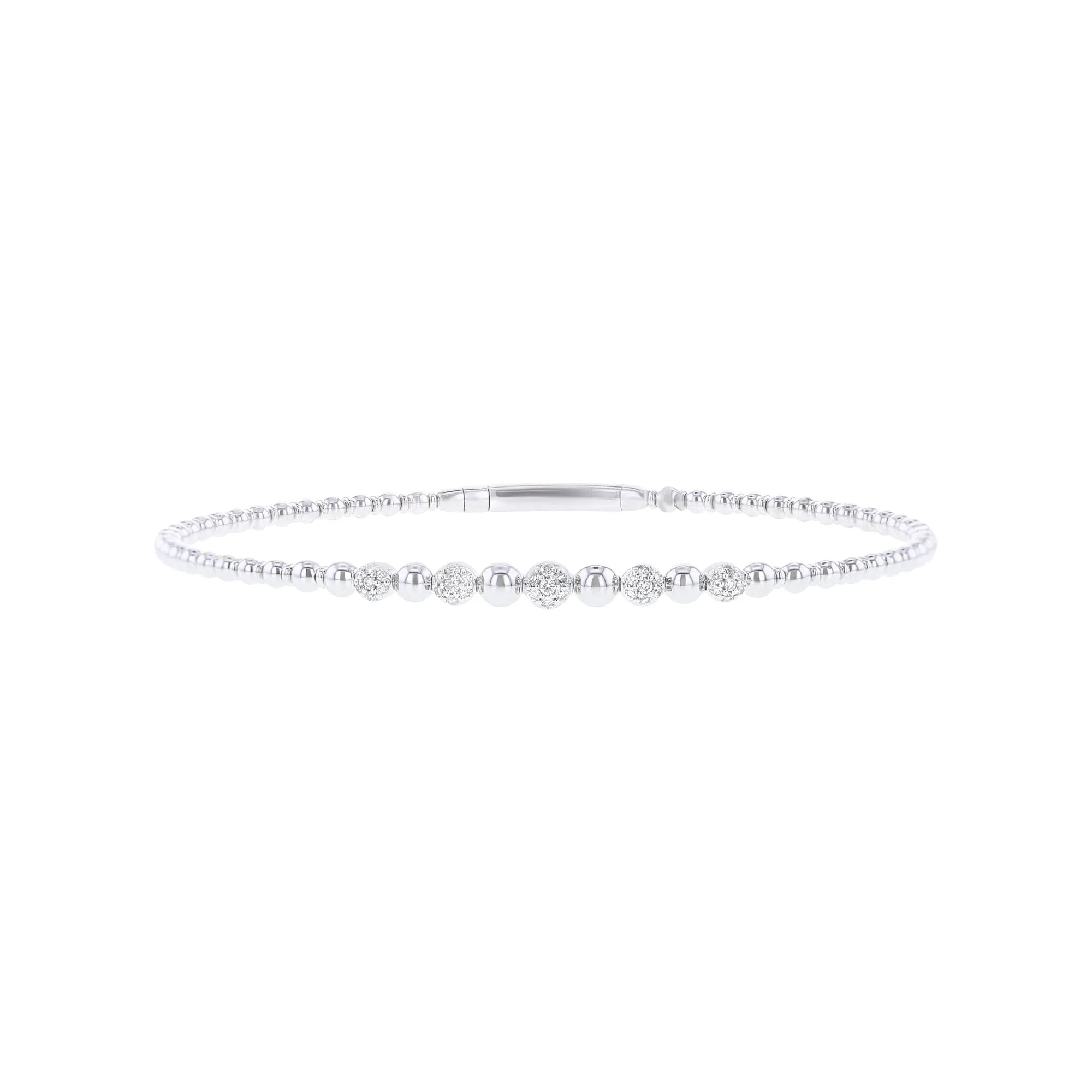 Solstice Diamond Bangle Bracelet