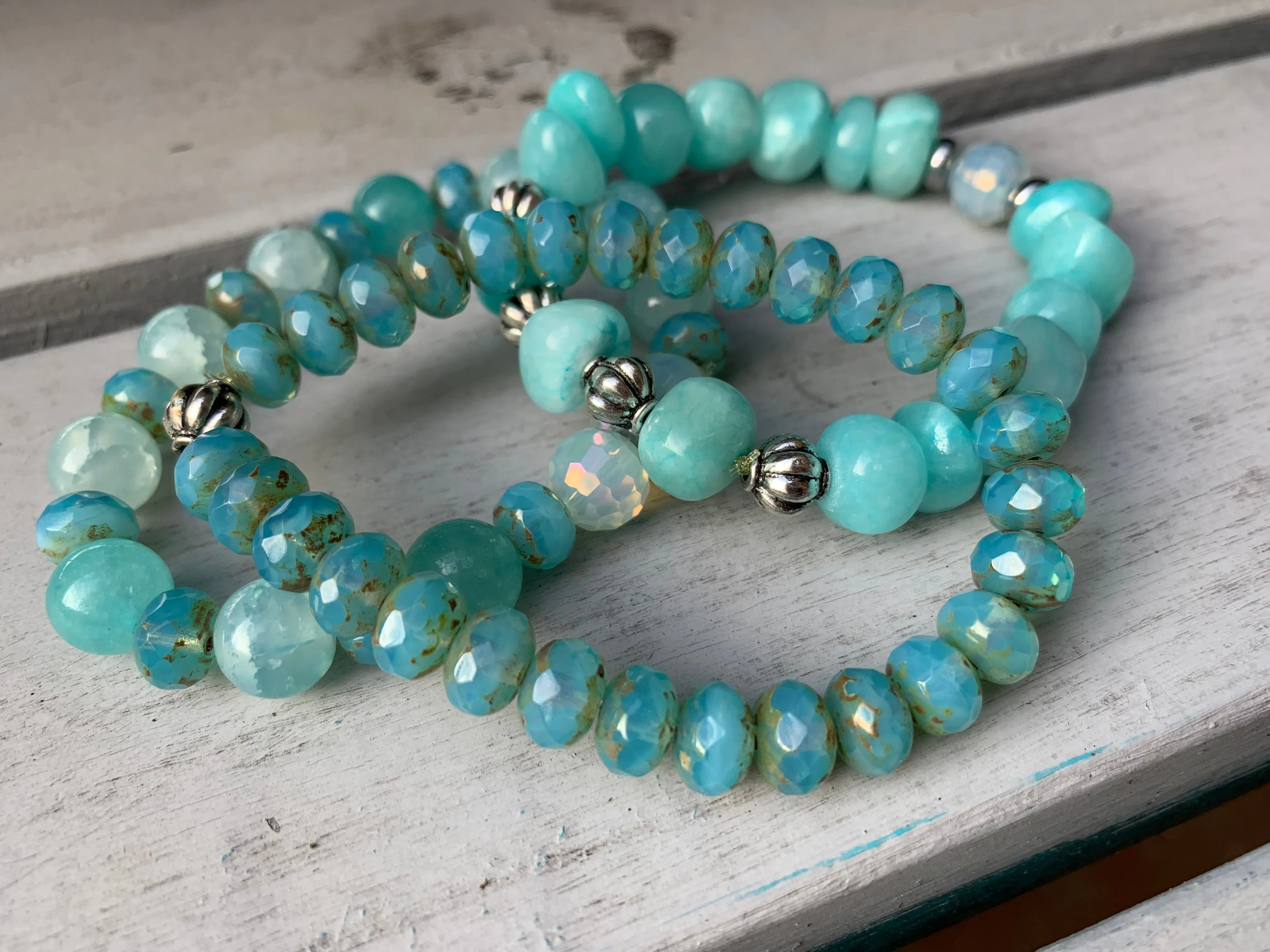 Stack of Turquoise Toned Loveliness