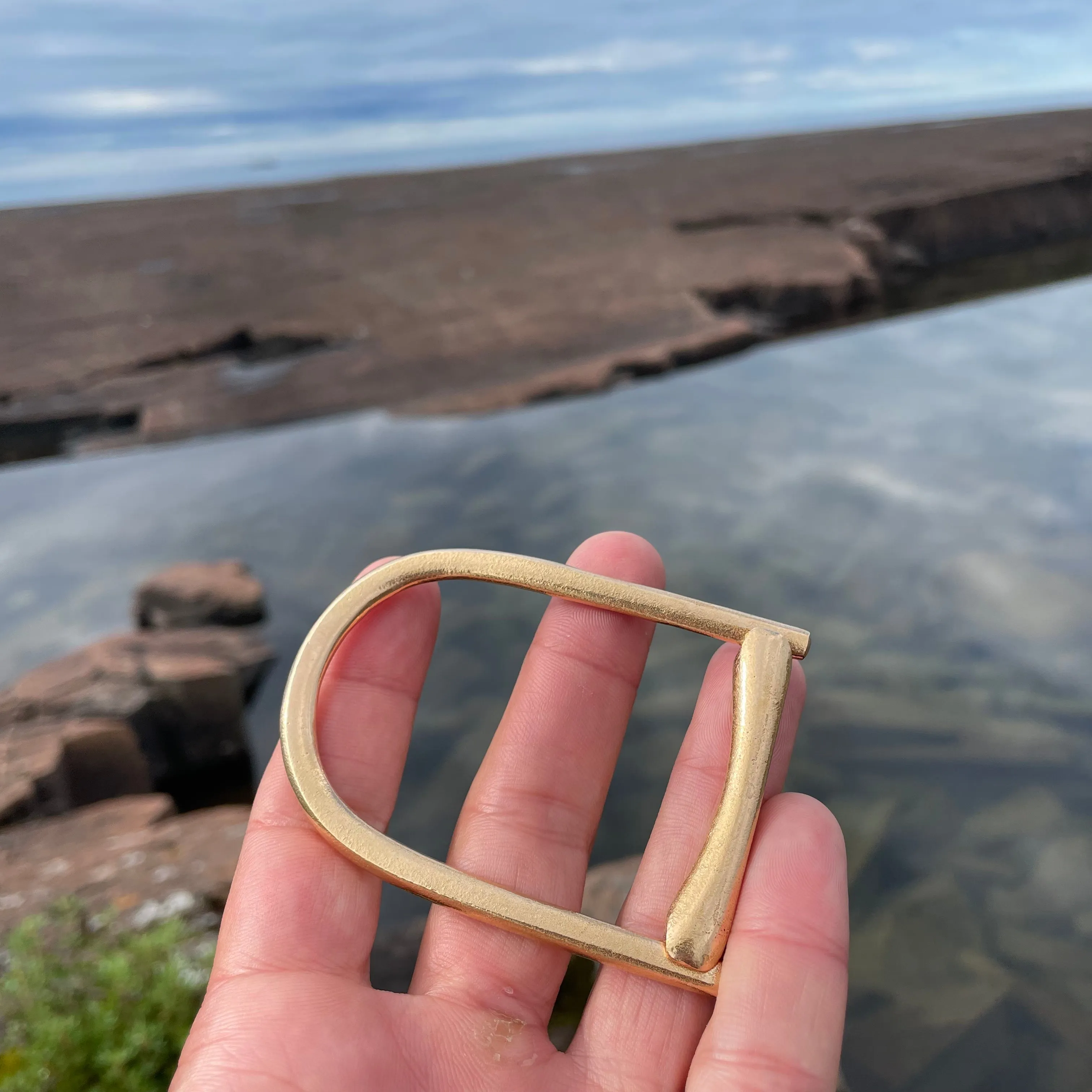 Tension Bar Bracelet by Bryan Hansen Metals