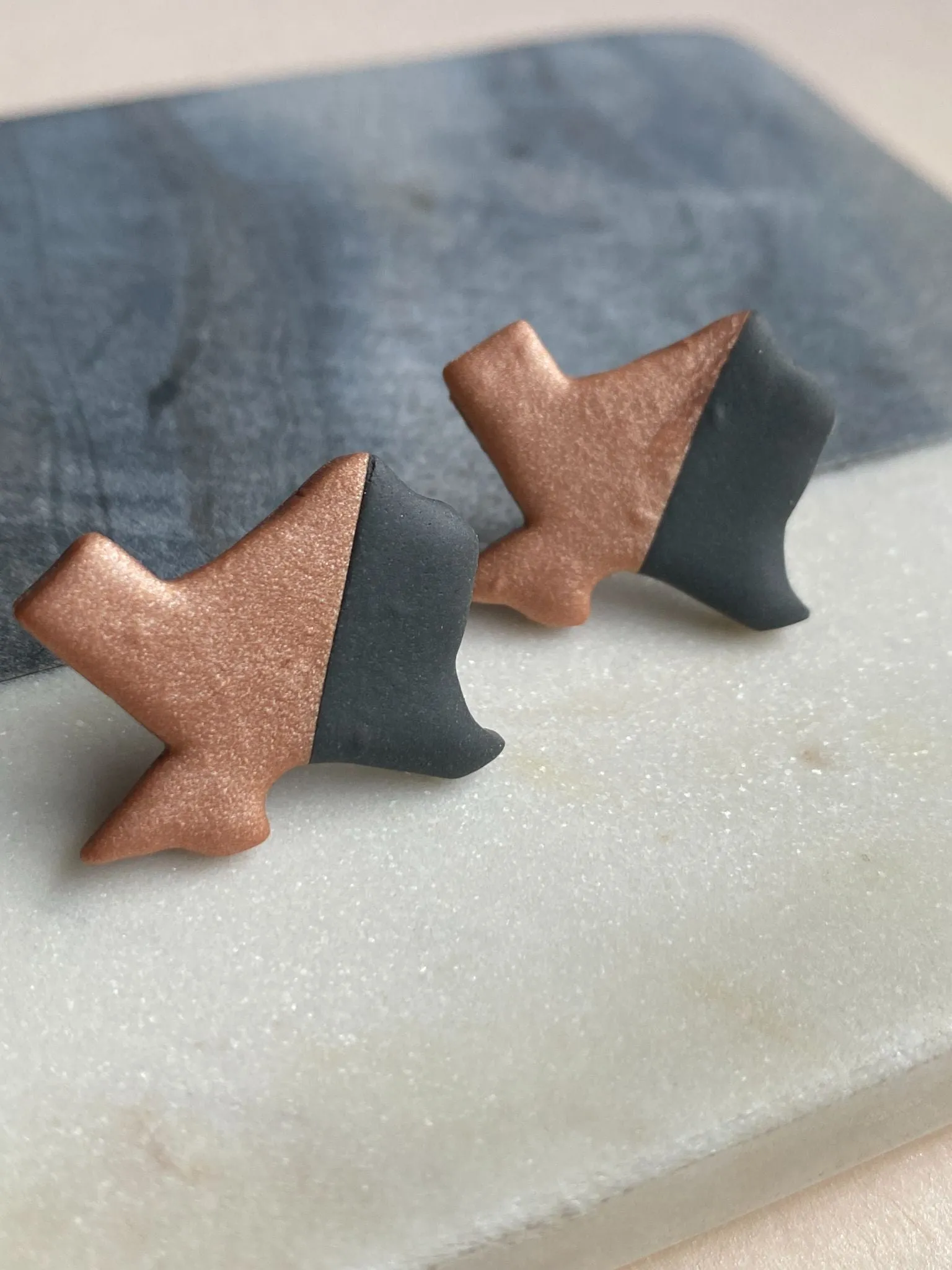 Texas Pride Chic Stud Earrings