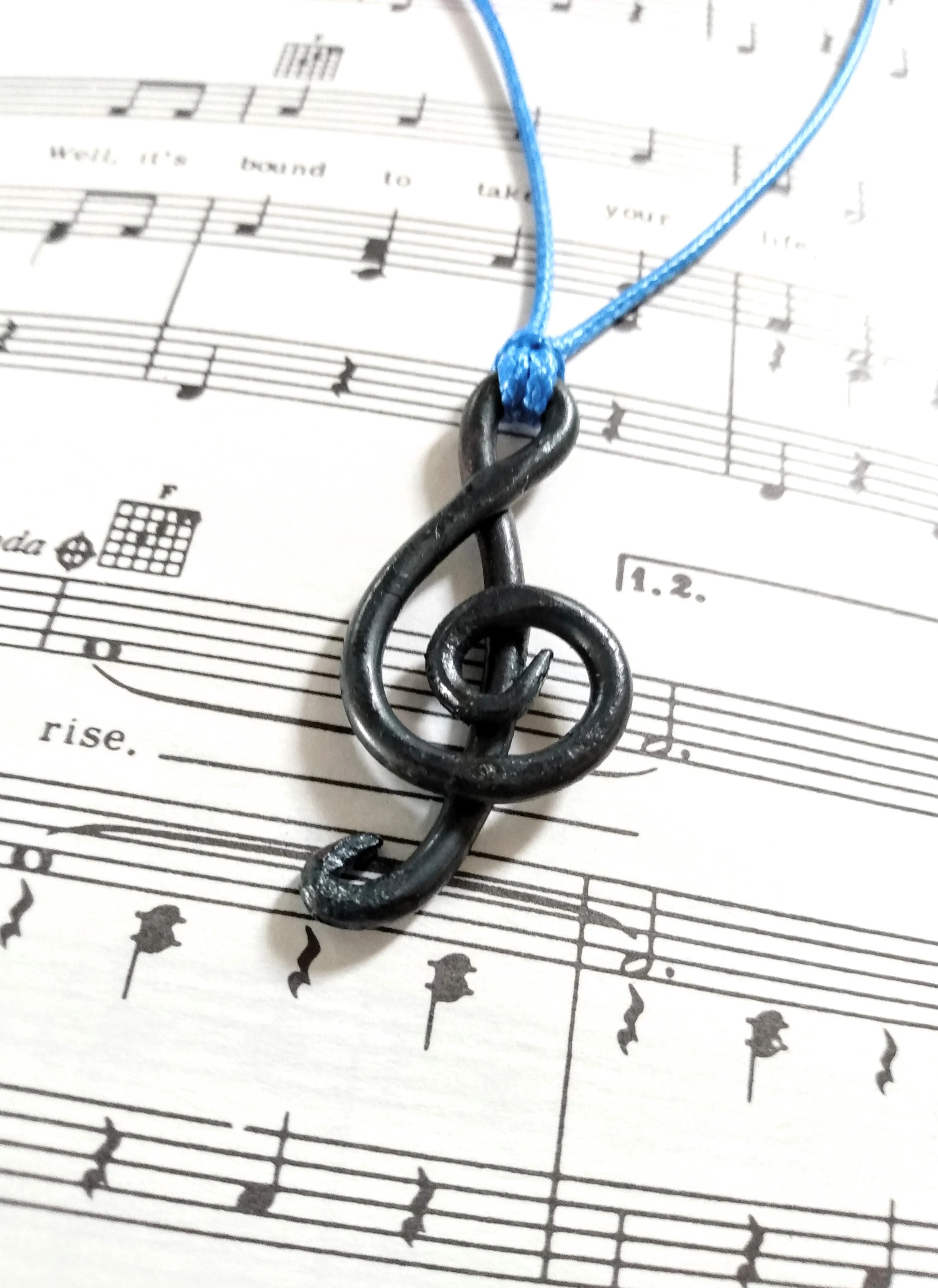 Treble Clef Necklace