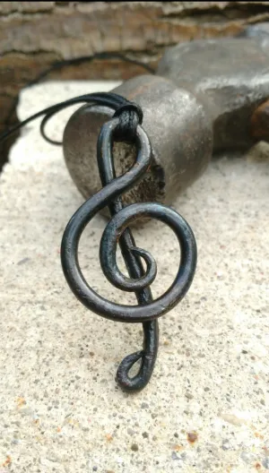 Treble Clef Necklace