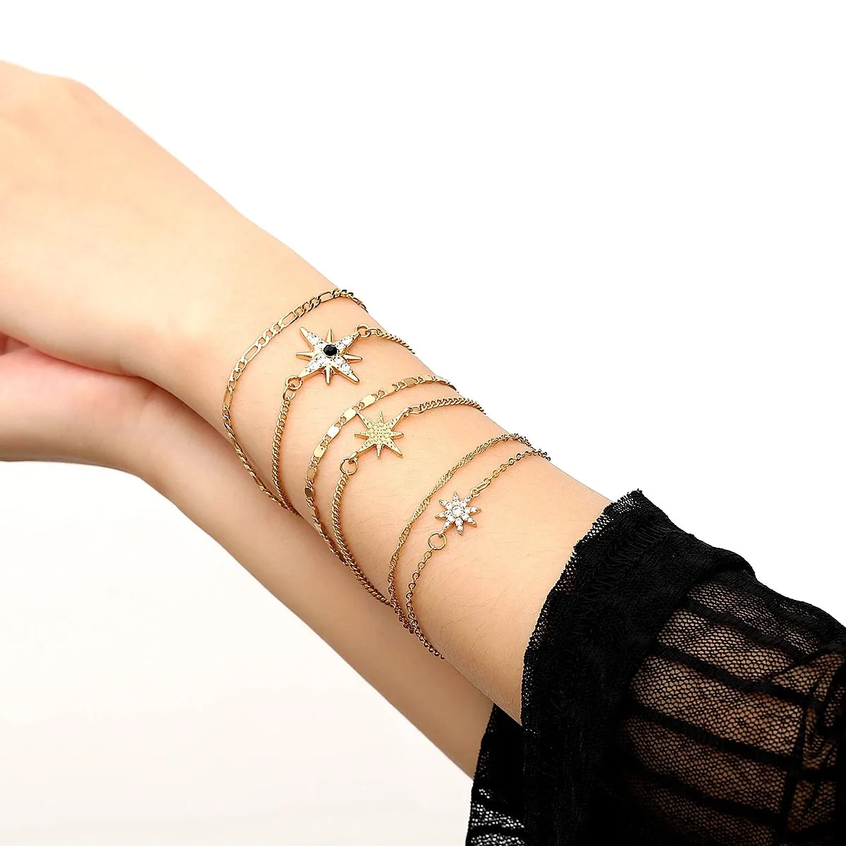 Trendy Multilayer Fan Bracelet