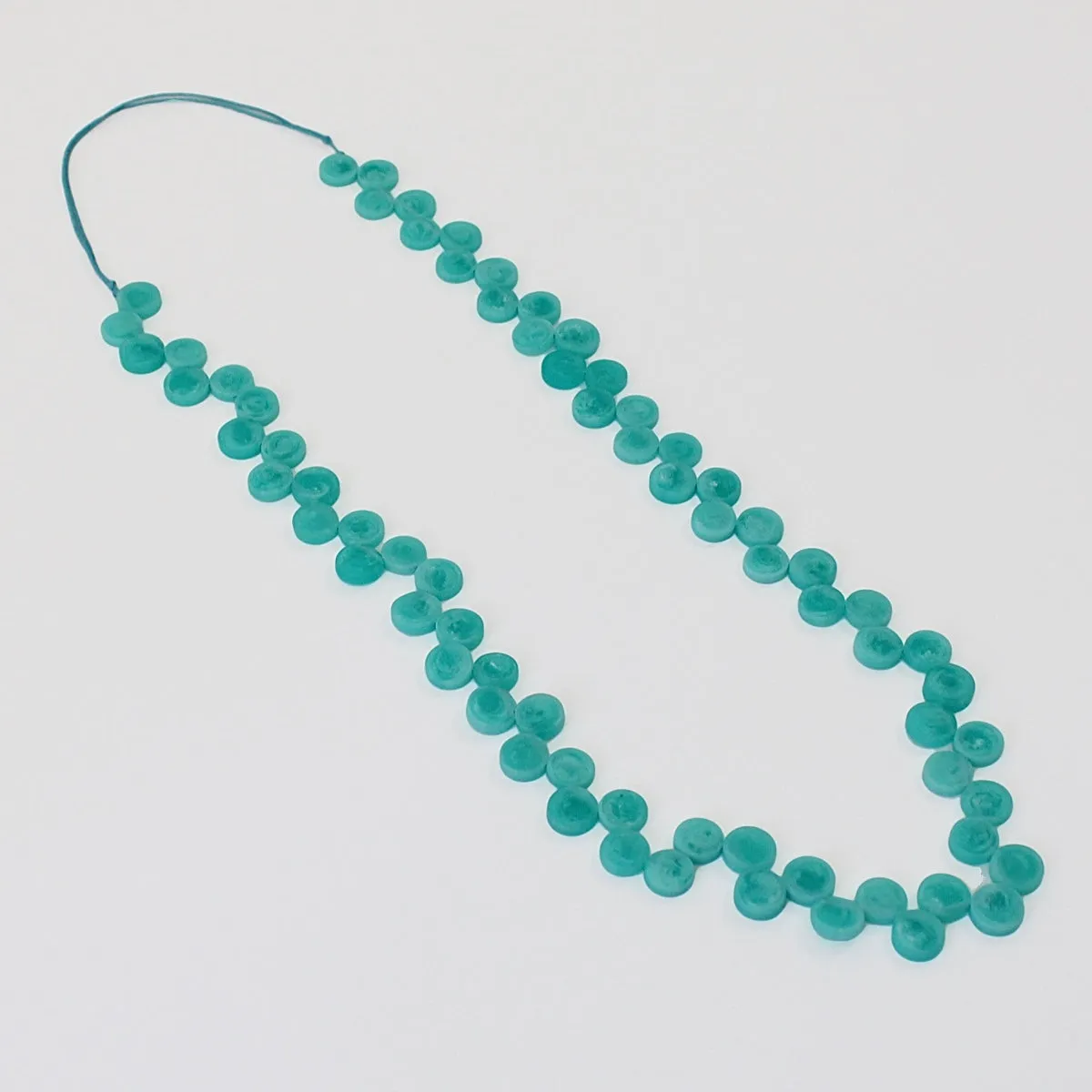 Turquoise Double Bead Sierra Necklace