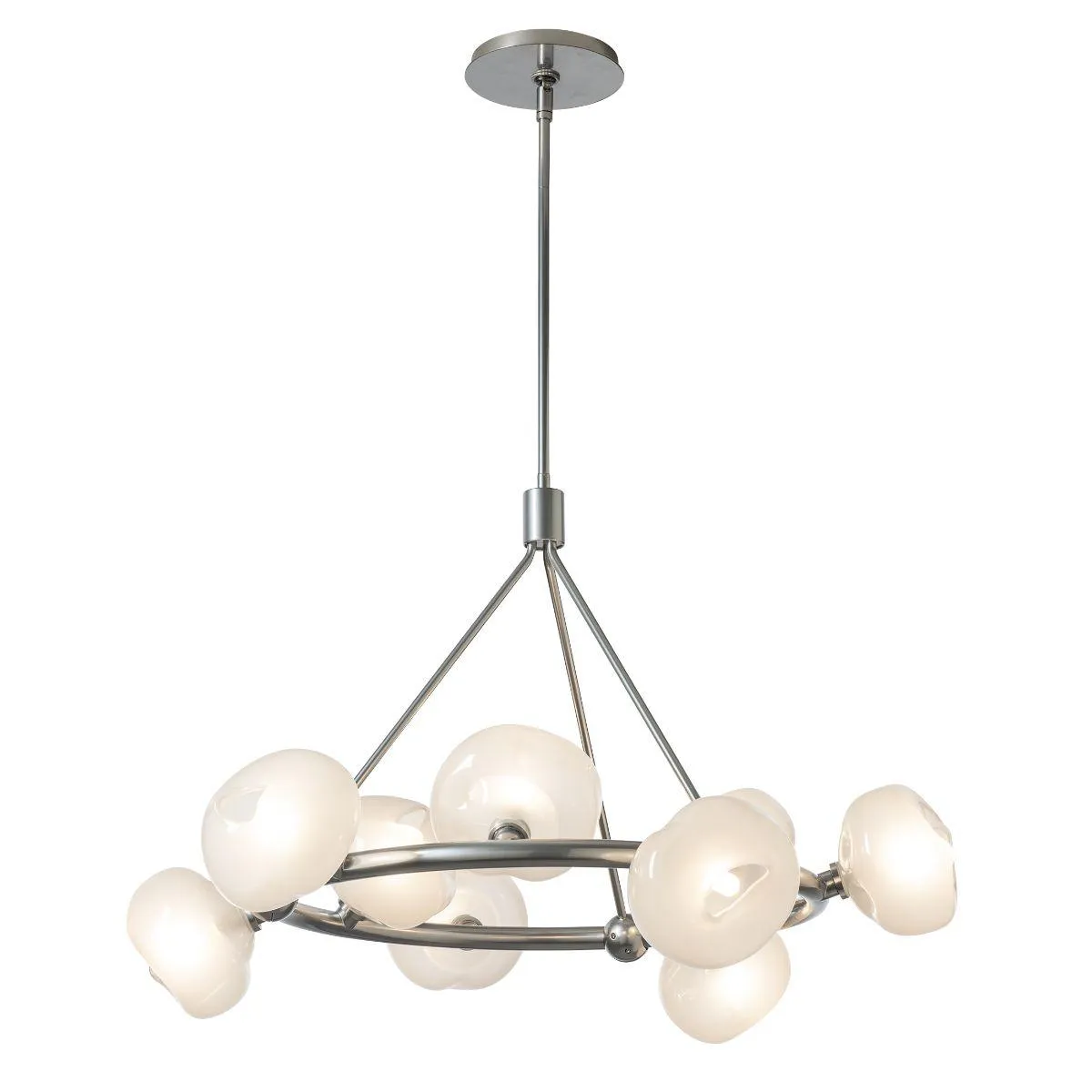 Ume 32 In. 9 Lights Pendant Light Frosted Glass