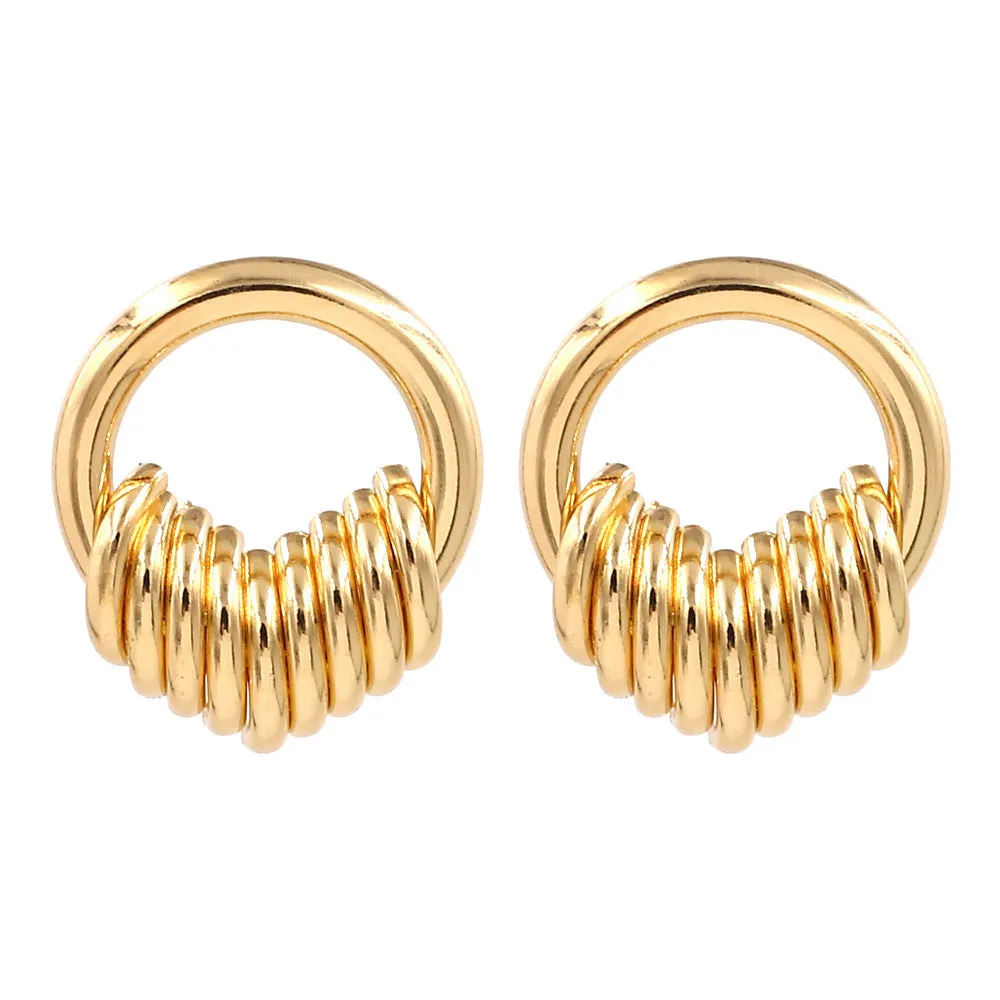 Vintage French Gold Earrings