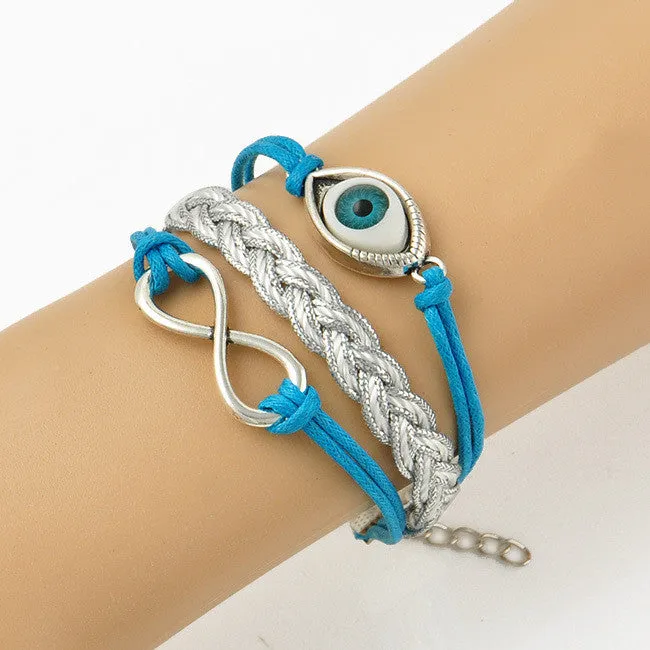 Vintage Multilayer Leather Men Bracelets For Women Best Friend Friendship Bracelet And Bangles Jewelry