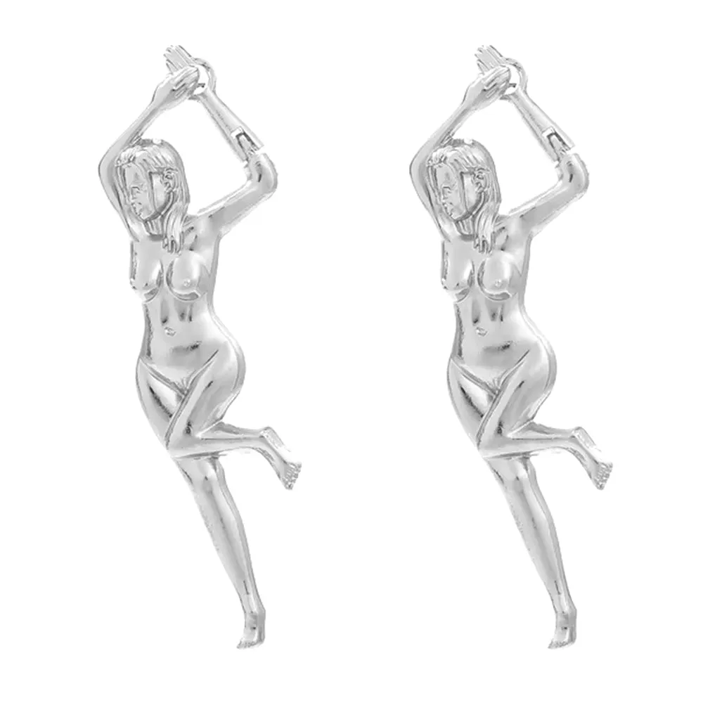 Vintage Style Female Body Earrings